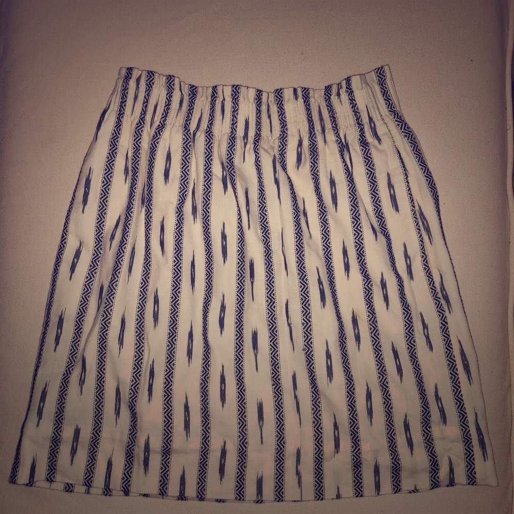 Jcrew linen skirt